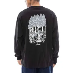 【SALE】2025春夏 新品【ELEMENT/エレメント】KSK BACK TO NATURE LS ロンＴ FBK メンズ BF021050