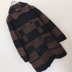 古着 レディース チェスターコート ブラウン