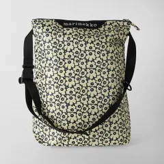 新品 マリメッコ Marimekko トートバッグ ウニッコ NEAT CROSSBODY M ダークネイビー/オフホワイト