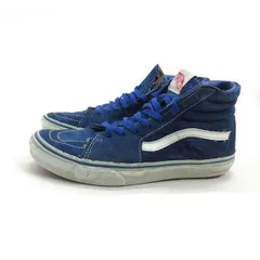 a■【26.5cm】バンズ/VANS 526603 スケートハイ スニーカー 青/MENS/64【中古】