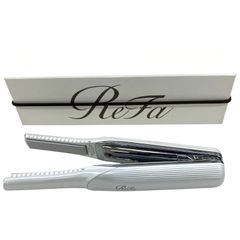 186001　現状品　ReFa　リファ　フィンガーアイロン　ストレートヘアアイロン　RE-A102A 　ホワイト