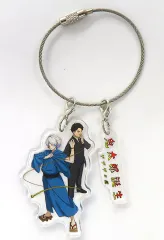 【中古】キーホルダー 鬼太郎の父＆水木(TYPE D/水木煙草) 「鬼太郎誕生 ゲゲゲの謎 ワイヤーキーリングVer.2」