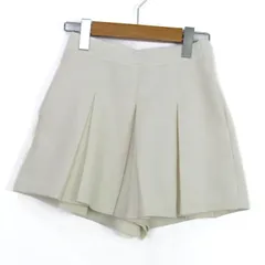 ユニクロ ショートパンツ ボトムス ドライスウェットミニスコート 未使用品 キッズ 女の子用 140サイズ オフホワイト UNIQLO