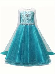 エルサ ドレス ワンピース ディズニープリンセス　プリンセス　お姫様　ハロウィン