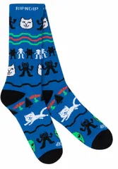 Ripndip Jolly Holiday Socks Blue 靴下 ソックス 送料無料のサムネイル