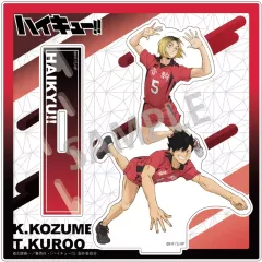 【中古】アクリルスタンド・アクリルパネル 孤爪研磨＆黒尾鉄朗 ペアアクリルスタンド 「ハイキュー!!」