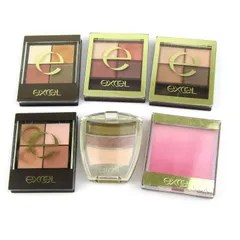 サナ エクセル アイシャドウ チーク 6点セット コスメ まとめて 大量 レディース SANA 【中古】