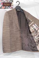 新品☆Paul Smith コレクション テーラードジャケット☆茶☆Lサイズ