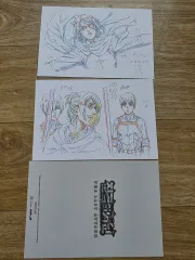 進撃の巨人 3 パーキング 特典 オリジナル キーフレーム ポストカード B セット ハンジ グッズ