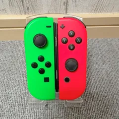 Switch ジョイコン ネオングリーン/ネオンピンク スプラトゥーンカラ