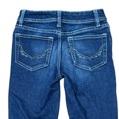 RODEO CROWNS R+evolutionスキニー ダークブルー サイズ23 レディースXXS ロデオクラウンズ