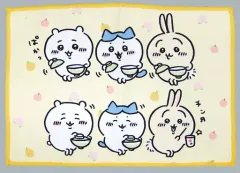 【中古】雑貨 ちいかわ＆ハチワレ＆うさぎ/踊り マルチクロス タオルコレクション 「一番くじ ちいかわ」 F賞