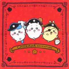 【中古】アクセサリー(非金属) ちいかわ＆ハチワレ＆うさぎ ちいかわアドベンチャー バンダナ 「ちいかわ なんか小さくてかわいいやつ ちいかわ＠お台場冒険王2024」 ちいかわお台場商店グッズ