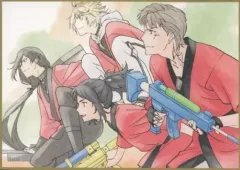 【中古】キャラカード 集合(4人) 色紙風かあど 「特 刀剣乱舞-花丸- ～雪月華～ 月ノ巻」 第1週目入場者特典