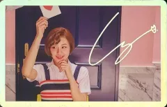 【中古】コレクションカード(女性) TWICE/チェヨン/印刷サイン入り・ホイル仕様/4th Mini Album CD「SIGNAL」付属スペシャル・フォトカード
