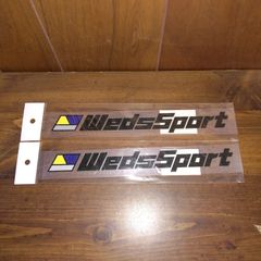 WEDS ウェッズ ウェッズスポーツ WedsSportステッカー TYPE-B ブラック 2枚セット