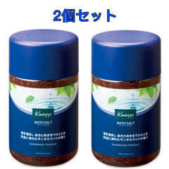 クナイプ バスソルト 入浴剤 サンダルウッドの香り 850g ２個セット