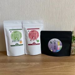 特上煎茶＆深蒸し緑茶＆和紅茶 ３点セット