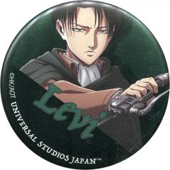 [Used] Badge/Pin Levi Attack Titan- "The Real Collectible Pin Badge" - Universal Studios Japan Exclusive
