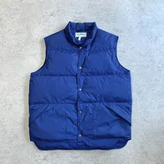llbean ダウンベスト　80s usa製 80s USA製 L.L.Bean ナイロン ダウンベスト 薄紫 W-M