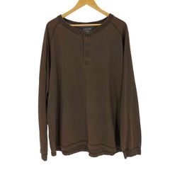 セントジョンズベイ STJOHNS BAY ヘンリーネックラグランTシャツ