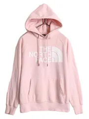 【お得なクーポン配布中!】 ノースフェイス プリント スウェット フード パーカー レディース S / The North Face トレーナー プルオーバー 裏起毛 アウトドア ピンク