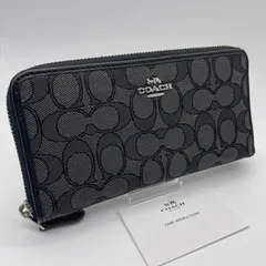 2024年最新】コーチ COACH 小物(長財布) アウトライン シグネチャー アコーディオン ジップ アラウンド 長財布 f54633 小物  walletの人気アイテム - メルカリ