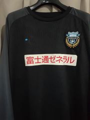 PUMA プーマ 川崎フロンターレ 長袖 トレーニングウェア 練習着 選手支給品 黒 XL