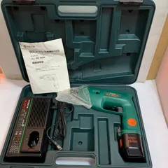 ♭♭HITACHI 日立 振動ドリル　充電器・充電池1個・ケース付 ニカド電池　長期保管品 DV10DV グリーンのサムネイル