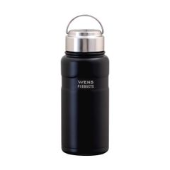 【特価商品】ウェンズ WENS 530ml アウトドア 洗いやすい 直飲み ブラック スクリュー マグボトル ステンレス 白湯 真空断熱 保温 保冷 AWPB-500BK 500ml 水筒 アトラス