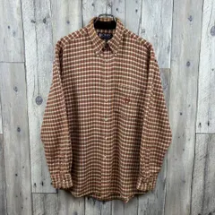 CHAPS RALPH LAUREN チャップス 長袖 ボタンダウン ネルシャツ