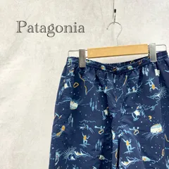 36周年モデル patagonia バギーズ ショーツ ショート ハーフ パンツ 57021 ボトムス 総柄 S ネイビー  メンズ