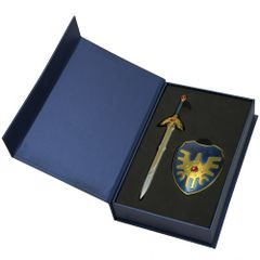 新品未開封 ドラゴンクエスト メタリックアイテムズギャラリースペシャル ロトの剣&ロトの盾
