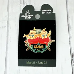 ふしぎの国のアリス　トゥイードル・ディーとトゥイードル・ダム　Walt DISNEY WORLD 限定　May22-June21　ふたご座　GEMINI　台紙付き