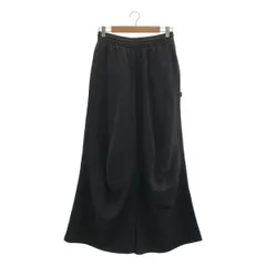 MM6 Maison Margiela / エムエムシックスメゾンマルジェラ | 2024SS | SWEAT POINT PANTS スウェット ワイド パンツ / ユニセックス | S | ブラック | レディース