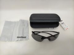送料無料 SWANS スポーツサングラス ケース付き SAMV-0051 PBK 偏光
