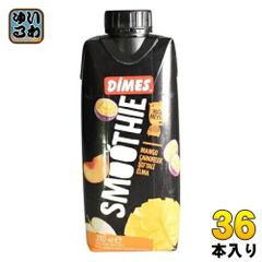 日本珈琲貿易 ディメス マンゴーミックス スムージー 310ml 紙パック 36本 (12本入×3 まとめ買い) 果汁飲料 フルーツミックス