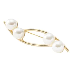 【ゴールド×ワンサイズ】[Cream dot. クリームドット公式]  ブローチ フォーマル 卒業式 卒園式 入学式 入園式 ママスーツ コサージュ パール メタル バー クロス ライン 華やか ピン 上品 エレガント 大人