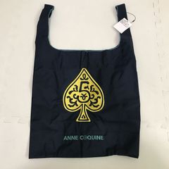 Anne Coquine アンコキーヌ　エコバッグ　ネイビー