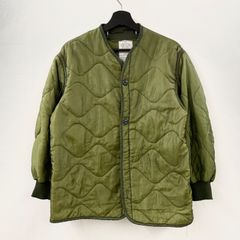 ◇ベルギー軍 キルティングライナー オリーブ ミリタリー 80S 未使用品