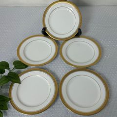 ノリタケ ゴールドリッジ 23cmプレート　5枚セット　5480s 金彩 ノリタケ ゴールドリッジ 23cmプレート 5枚セット 5480s 金彩