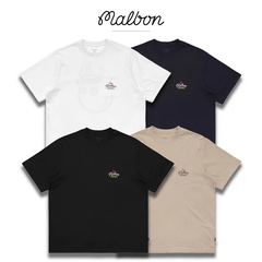 MALBON ゴルフウェア 夏 メンズ Tシャツ スポーツ レジャー 通気性 スポーツ 半袖Tシャツ