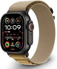 Aizgalxor アルパインループ バンド 対応 Apple Watch Ultra 49mm 46mm 45mm 44mm 42mm(Series 3/2/1)、スポーツ編組交換用バンド 対応 iWatch Ultra 2/Series