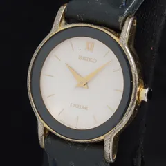 【稼働/良品】SEIKO クォーツ 4N20-0400 CREO アイボリー Yahoo!オークション -「seiko 4n20」(その他) (セイコー)の落札
