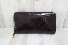 LOUIS VUITTON ルイヴィトン 長財布 ジッピー ウォレット モノグラム ヴェルニ エナメル