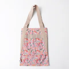 極美品 アズノゥアズ AS KNOW AS フラワープリントトートバッグ/ピンク 花柄 鞄 エコバッグ【2400014238044】のサムネイル