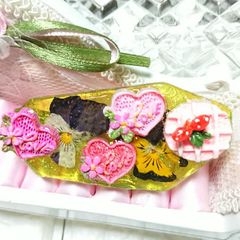 バレッタ ヘアアクセサリー『ティタイム』№201