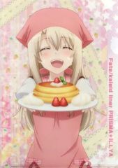 [중고] 클리어 파일 일리야스필 폰 아인츠베른(앞치마 모습) A4 클리어 파일 [Fate/kaleid liner 프리즈마☆일리야 드라이!! 일리야☆알람 WEB 복권] E-1상
