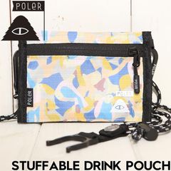 ドリンクホルダー付きコインポーチ コインケース POLeR ポーラー STUFFABLE DRINK POUCH 251MCV0135 MULTI 日本代理店正規品
