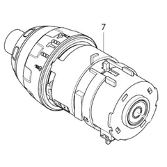 マキタ makita 18V ４モードインパクトドライバ TP141DZ 用 インパクトアッセンブリＮ 126340-9 部品 修理 パーツ 建築 建設 大工 造作のサムネイル